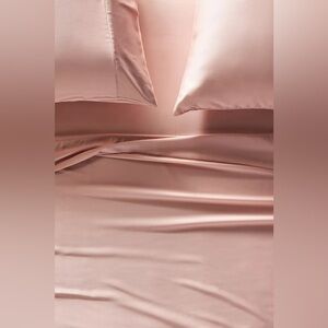 Anthropologie Sijo AiryWeight Eucalyptus Sheet Set Size Full NWT